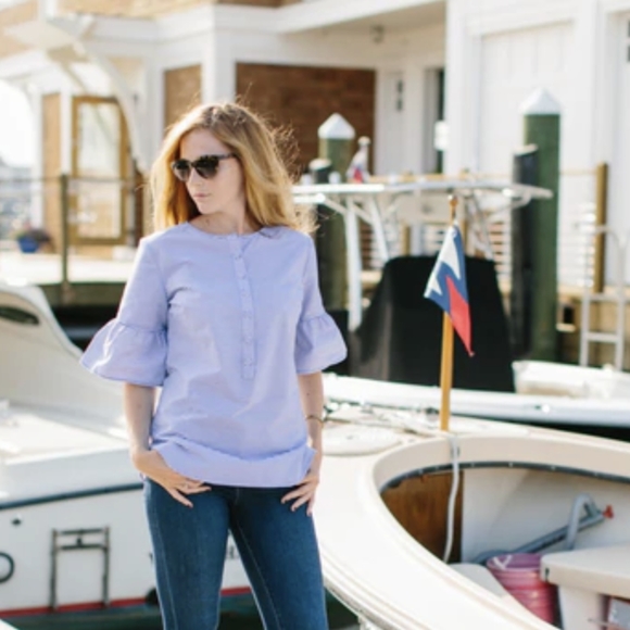 Elizabeth McKay Ruffle Blouse - Picture 2 of 8